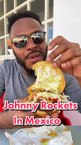 First Time Trying Johnny Rockets in Mexico
