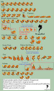 It was released in japan on march 17, 2012, and in north america on june 21, 2012. Charmander Sprites Free Charmander Sprites Png Transparent Images 43129 Pngio