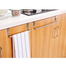Maybe you would like to learn more about one of these? 1 Pack Stainless Steel Towel Holder Without Drilling Kitchen Towel Racks Hanging At The Door Of The Kitchen Cabinet Or Cupboard Holder Walmart Com Walmart Com