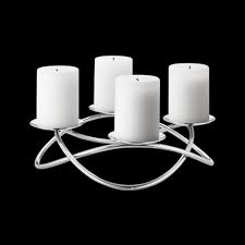 Even a tiny flame and a small candle holder lets you create a cosy atmosphere anytime. Buy Georg Jensen Season Candle Holder Large At Questo Design