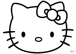 Coloring pictures are offered in a full size and full page or sheets for adults children kids girls or boys to enjoy. Hello Kitty Face Coloring Page Free Printable Coloring Pages Hello Kitty Coloring Hello Kitty Printables Hello Kitty Colouring Pages