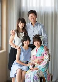 成人式の前撮りも 家族で ファミリーフォト 写真撮影 振袖