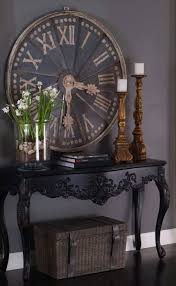 Idee Decoration Murale Style Baroque Horloge D Antan Deco Entree Maison Deco Mobilier De Salon