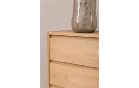 75 cm hoch, 87 cm tief, 120 cm lang. Schubladenschrank Bibi Unbearbeitet Eiche Kopen Goossens
