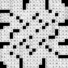 0922 19 Ny Times Crossword 22 Sep 19 Sunday Nyxcrossword Com