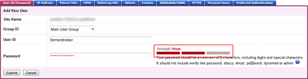 And then change your user name and password. How Do I Set Up User Id Password Authentication
