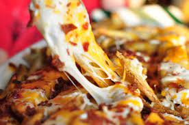 Loaded Cheese Fries Recipe Food Recipes Cheesy Potatoes