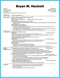business administration on resume