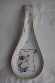 Aldina S Corner Peinture Sur Ceramique Repose Cuillere Peinture Sur Porcelaine