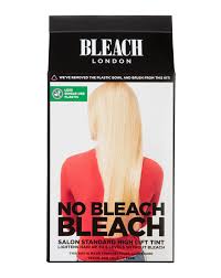 There are different levels of peroxide. Bleach London No Bleach Bleach Cult Beauty
