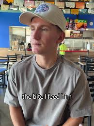 The bite I give him: polite, reasonable, respectful 🥹 The bite he gives  me: a full-on survival challenge 😮‍💨🌯