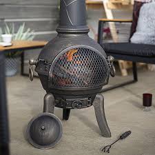 See more ideas about chiminea, clay chiminea, clay. La Hacienda Cuba Cast Iron Steel Chiminea Diy At B Q