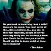 Dating the joker (heath ledger version) would include. 1
