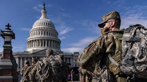 Photographs of national guard members sheltering underground spark anger among lawmakers. Wihf0ctfs0ujem