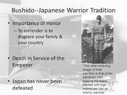 In an effort to foster understanding of the basic scope of the code of bushido, this book is published. Wwii In The Pacific Bushido Japanese Warrior Tradition Importance Of Honor To Surrender Is To Disgrace Your Family Your Country Death In Service Ppt Download