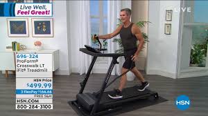 The 590t's track is just 55 long, which is far too short for some users. Proform Crosswalk Lt Ifit Treadmill With Space Saving D Youtube