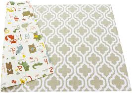 Buy Babycare Play Mat Haute Collection Medium Moroccan Beige Play Mat For Infants Non Toxic Baby Rug Cushioned Baby Mat Waterproof Playmat Reversible Double Sided Kindergarten Mat Online In Turkey B08mb1dj4g