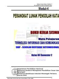 Sudah beberapa kali materi matematika untuk kelas 7 mengalami perubahan. Modul Tik Smp Kelas 7 Semester 2
