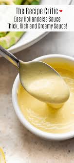 Hollandaise Sauce Is The Perfect Accompaniment To Asparagus Or Eggs Benedict Is Easy And Quick To Mak Easy Hollandaise Sauce Hollandaise Sauce Easy Hollandaise