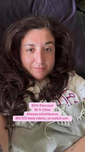 River Otter Eats Raccon