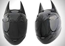 Dark As Night Batman Motorcycle Helmet Pretty Sure Tucker Needs This When He Rides His Motorcycle Helmets Custom Motorcycle Helmets Batman Motorcycle Helmet