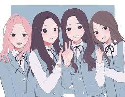 Blackpink Cute Art Friend Anime Anime Friendship