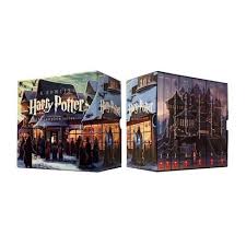 Housed in a bespoke collector's folding box this stylish boxed set includes all seven novels and is perfect for harry potter novices and collectors alike. Harry Potter Special Edition Boxed Set Paperback By J K Rowling Kazu Kibuishi And Mary Grandpre Target