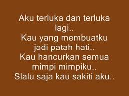 Hati Semoga Kau Tabah Dan Kuat Bukan Lirik Lagu Jiwang