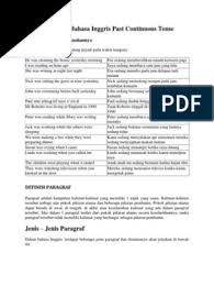 About me i am rumi. Contoh Kalimat Bahasa Inggris Past Continuous Tense