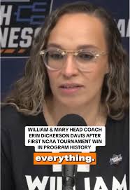 Erin Dickerson Davis Celebrates Historic NCAA Win