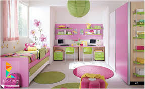 كتالوج غرف نوم اطفال باللون الوردي لوكشين ديزين نت