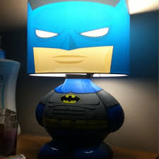 Batman Table Lamp Batman Room Batman Lamp Batman Bedroom