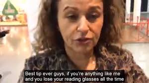 Nadia can't get enough of our reading glasses and we love it!