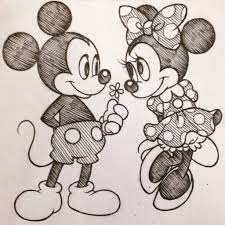Jun 28, 2015 · start with the forehead shape and then draw the ears, and bottom part of the face. How To Draw Mickey Mouse And Minnie Mouse Step By Step Novocom Top