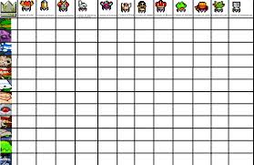 i was asked to upload this crown chart i made so here it