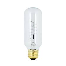 Feit Electric 40 Watt Incandescent T14 Original Shape Vintage Style Light Bulb Bp40t14 Rp The Home Depot Edison Light Bulbs Light Bulb Candle Light Bulb