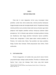 Pendahuluan 1.1 latar belakang modernisasi dan kemajuan suatu bangsa tergantung kepada sumber daya manusia bangsa. Analisis Data Dan Penarikan Kesimpulan