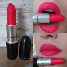 Pink lipsticks add beauty to medium to fair skinned beauties. Youtu Be Yipncrnh Is Mac Retro Matte Lipstick In Relentlessly Red Mac Lipstick Swatches Makeup Lips Matte Mac Retro Matte Lipstick