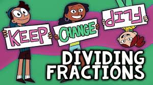 Dividing Fractions With Keep Change Flip Fractions Rap Song