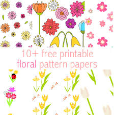 Collection by lani anna • last updated 6 weeks ago. 10 Free Printable Floral Pattern Papers Blumenpapiere Round Up