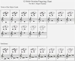 51 Proper 12 Hole Ocarina Finger Chart Zelda