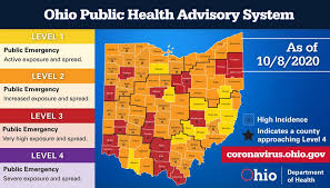 It was first identified in december 2019 in wuhan,. 18 Ohio Counties At Red Level For Coronavirus Risk