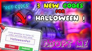 The process involve in redeeming adopt me codes is pretty simply and straightforward. 3 New Codes On Adopt Me Halloween Update October 2019 Roblox Youtube