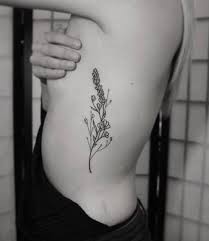 Lavender Lines Tattoo Inkstylemag Lavender Tattoo Inspirational Tattoos Tattoos