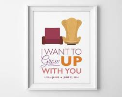 Disney Up Wall Art Personalized I Want To Grow Up With Etsy Personalized Wall Art Wedding Wall Art Disney Up