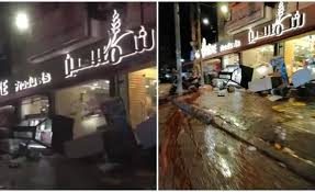 تجمع لعشائر أمام فرن شمسين مطالبين بإقفاله