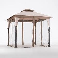 Whether you're looking for temporary shade or a permanent fixture to stay shielded from the sun, there are a number of ways you can add more shade to your outdoor space. 8 X 8 Gazebo Tent Steel Aluminum Frame Outdoor Shade Netting For Patio Set Patio Gazebo Gazebo Gazebo Tent