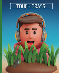 Amazon.com: "Touch Grass" Gaming Composition Notebook: Rich, Sierra: Books