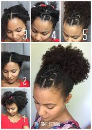 Quick Style For An Old Wash And Go Or Twist Out Naturalhair Naturalhairtuto African American Braided Hairstyles Quick Braided Hairstyles Natural Hair Styles