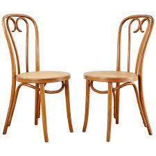 Vintage set of 2 original polish bentwood cafe dining chairs from the 1940s. Pair Of Michael Thonet A16 Style Bentwood Cafe Chairs For Sale At 1stdibs